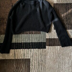 Target Black Women's Cowl Neck Sweater